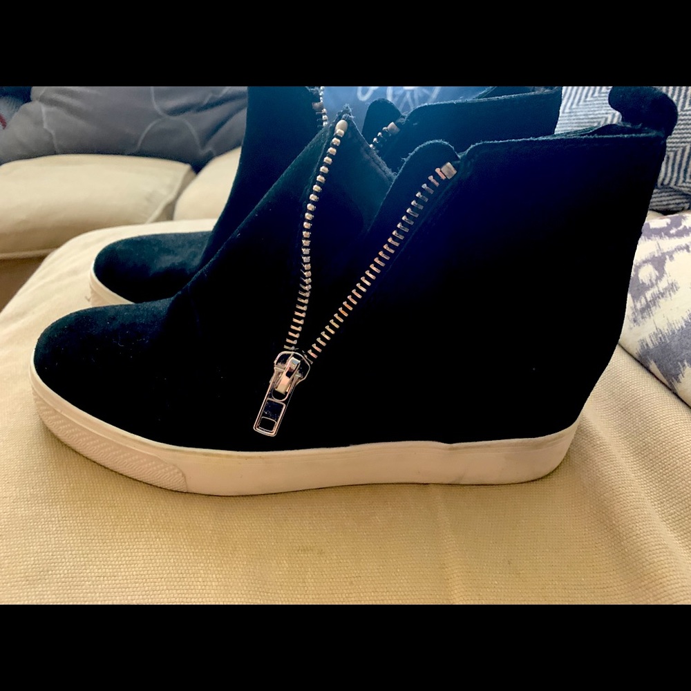 Black Steven Madden Booties